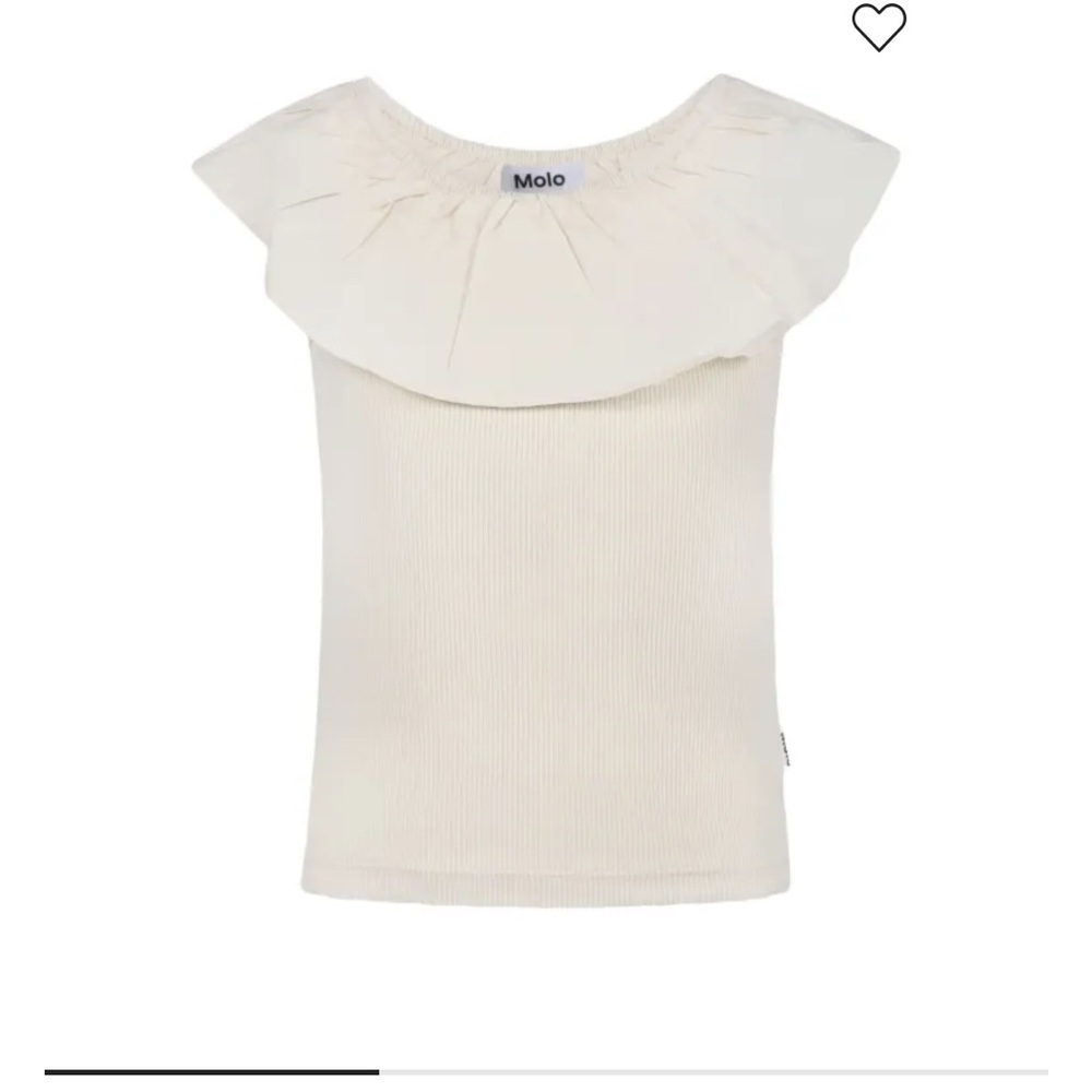 Molo Top with Ruffle Detail